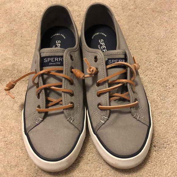 Sperry Shoes - Sperry  grey and white sneakers